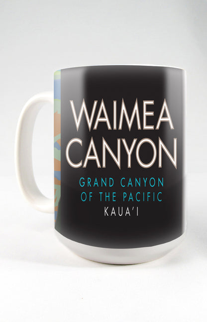 Waimea Canyon State Park, Hawaii - 15oz. Ceramic Mug