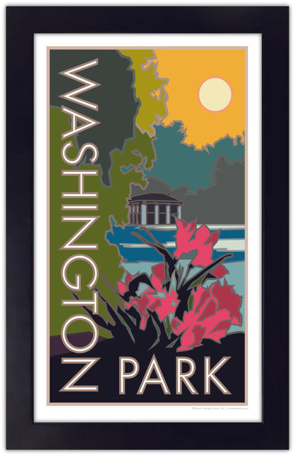 Washington Park, Denver, Colorado - Poster