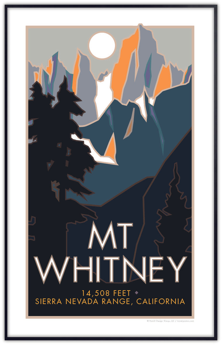 Mt Whitney Poster