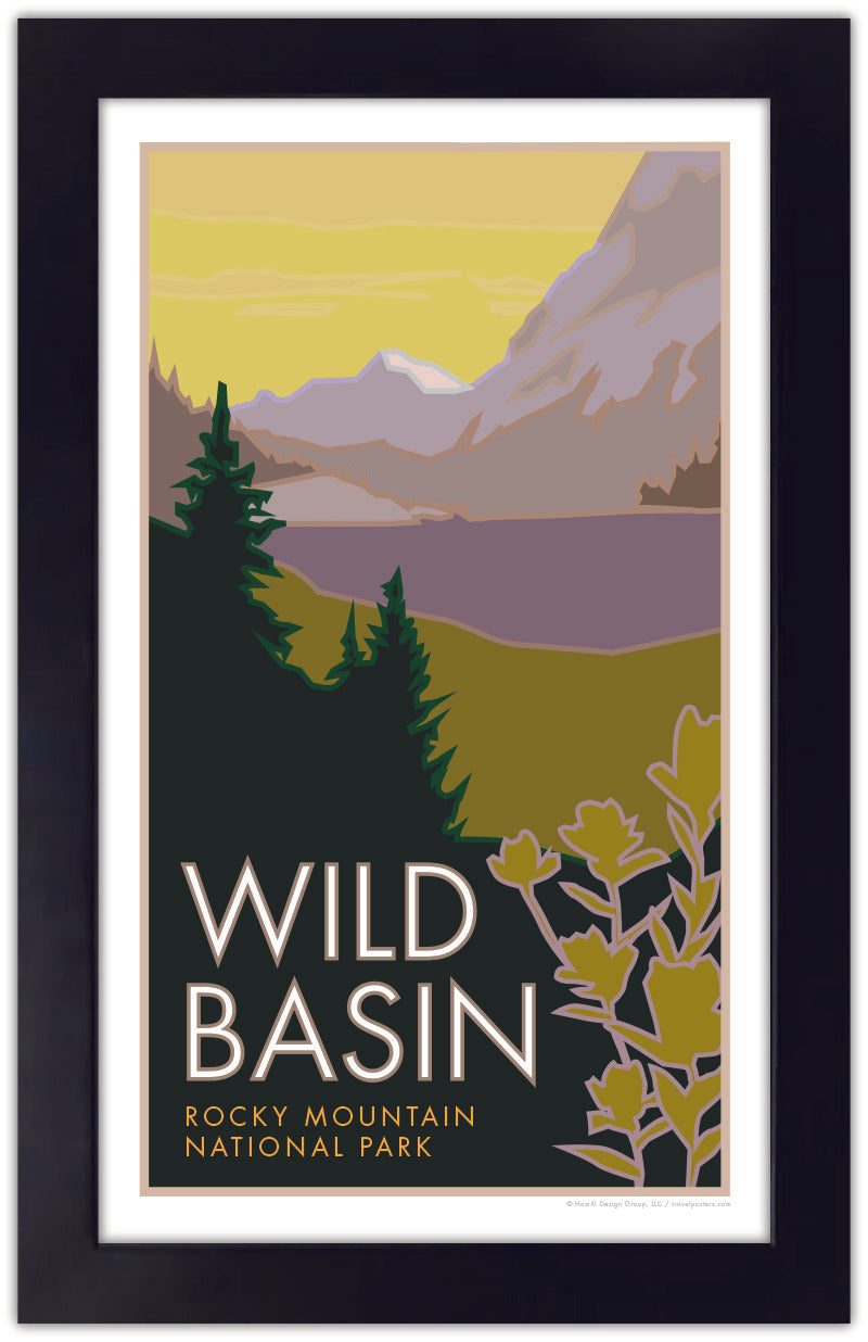 Wild Basin, Rocky Mountain National Park, Colorado - Poster