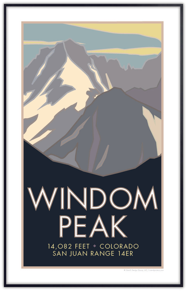 Windom Peak, Colorado - Colorado 14er - Poster