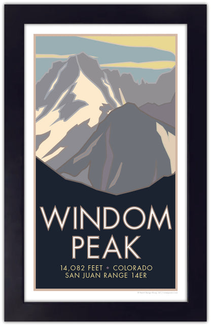 Windom Peak, Colorado - Colorado 14er - Poster