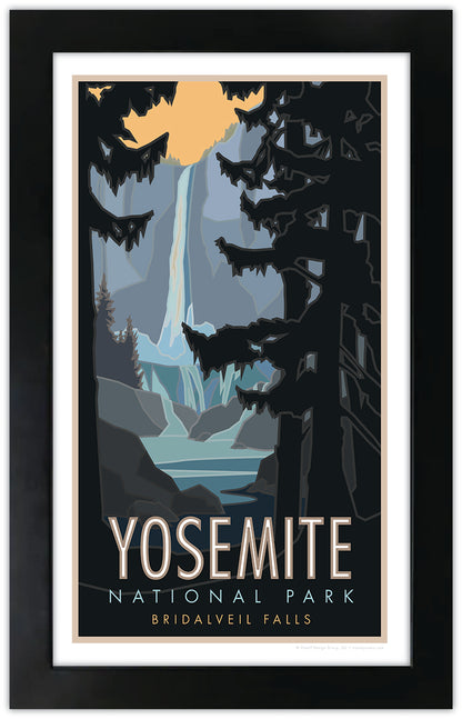 Yosemite National Park (Bridalveil Falls) - Poster