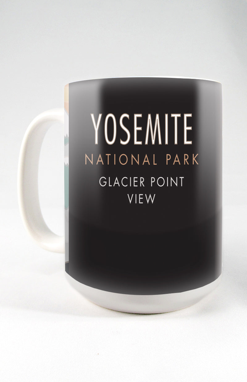 Yosemite National Park (Glacier Point View) - 15oz. Ceramic Mug