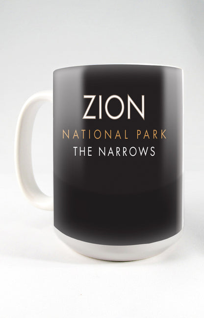 Zion National Park (The Narrows), Utah - 15oz. Ceramic Mug