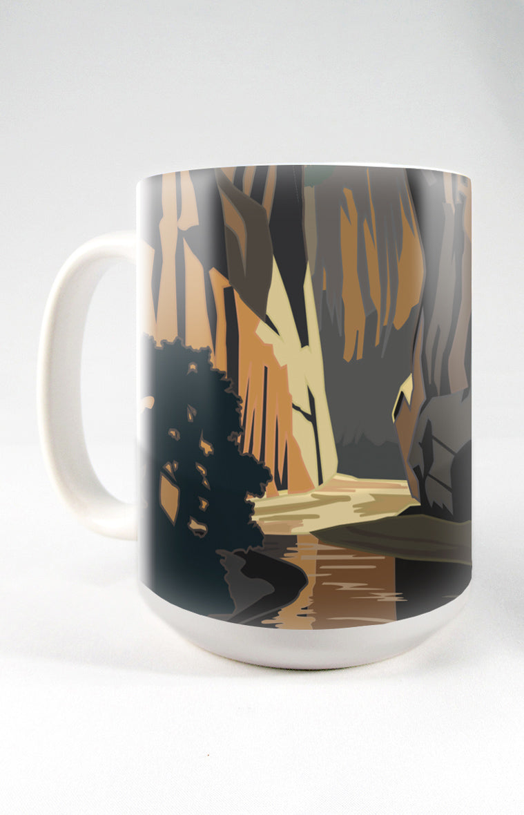 Zion National Park (The Narrows), Utah - 15oz. Ceramic Mug