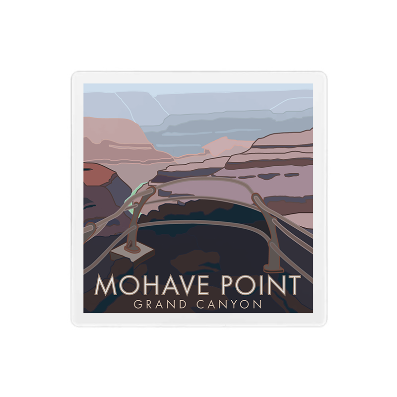 Mohave Point - Grand Canyon - 4" x 4" Sandstone Coaster