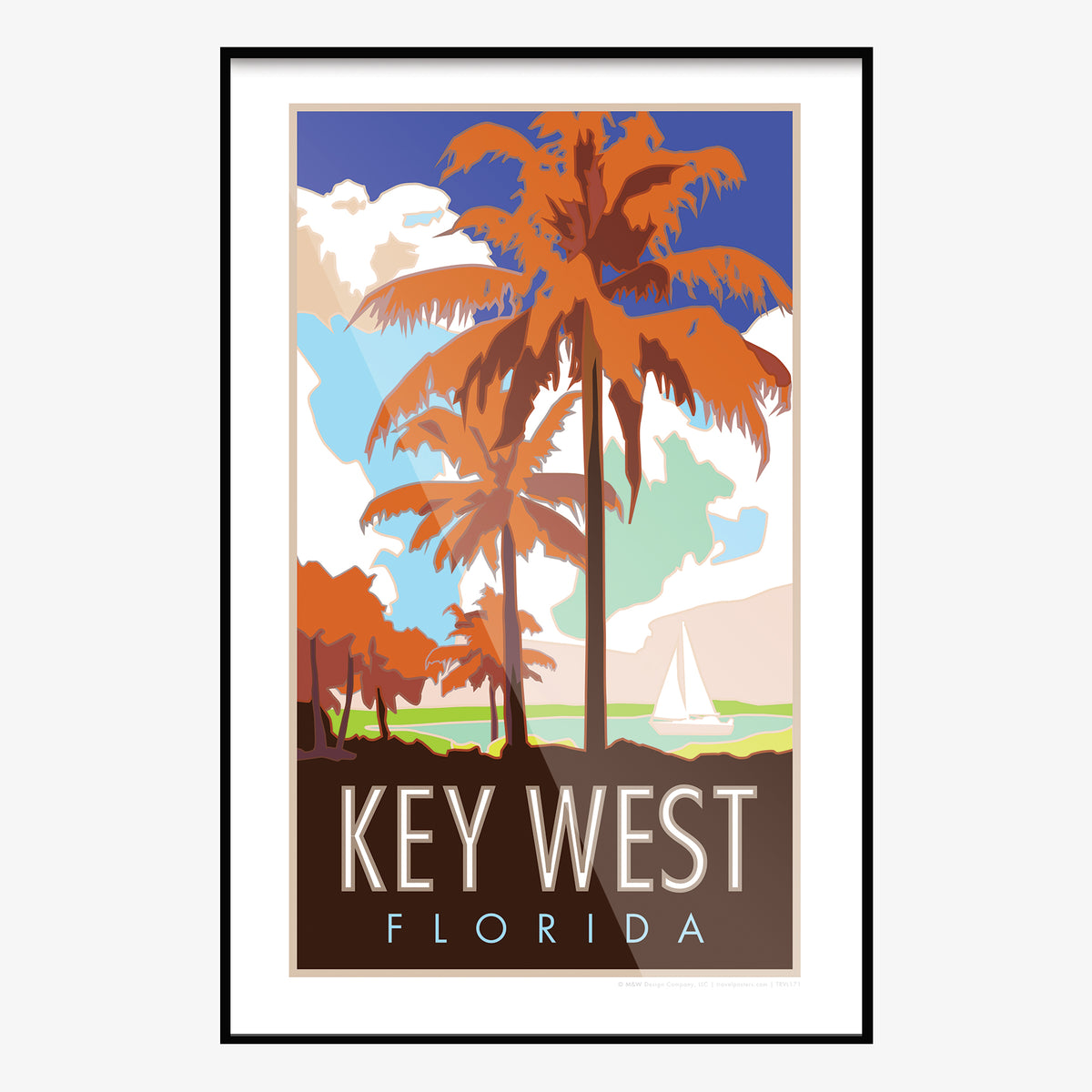 Key West Florida Travel Poster