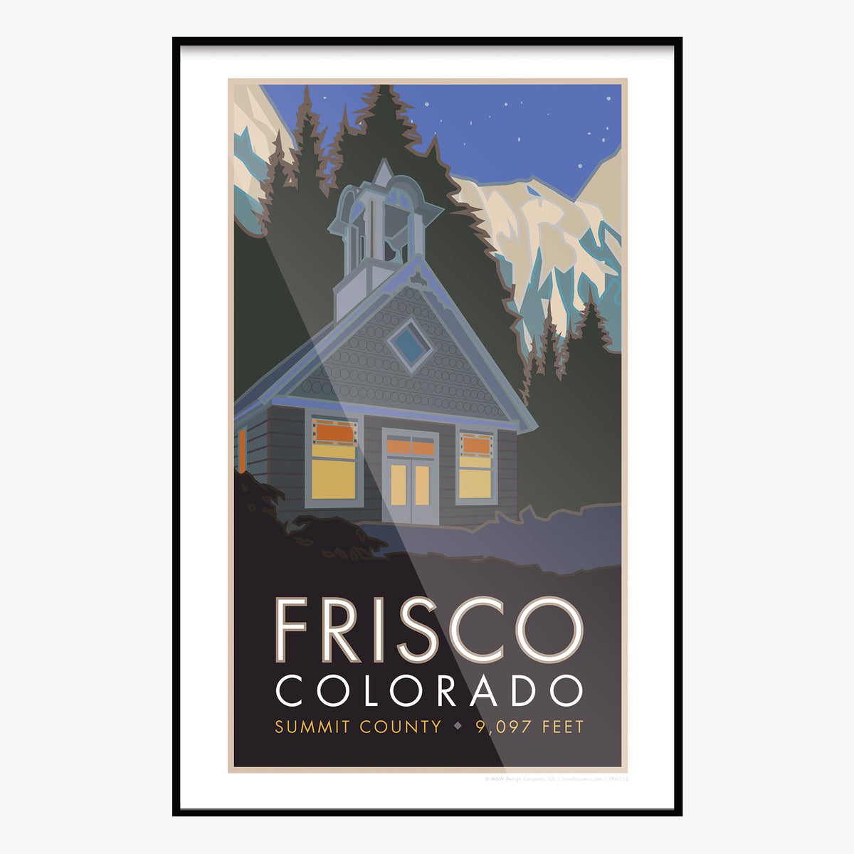 Frisco Colorado Travel Poster