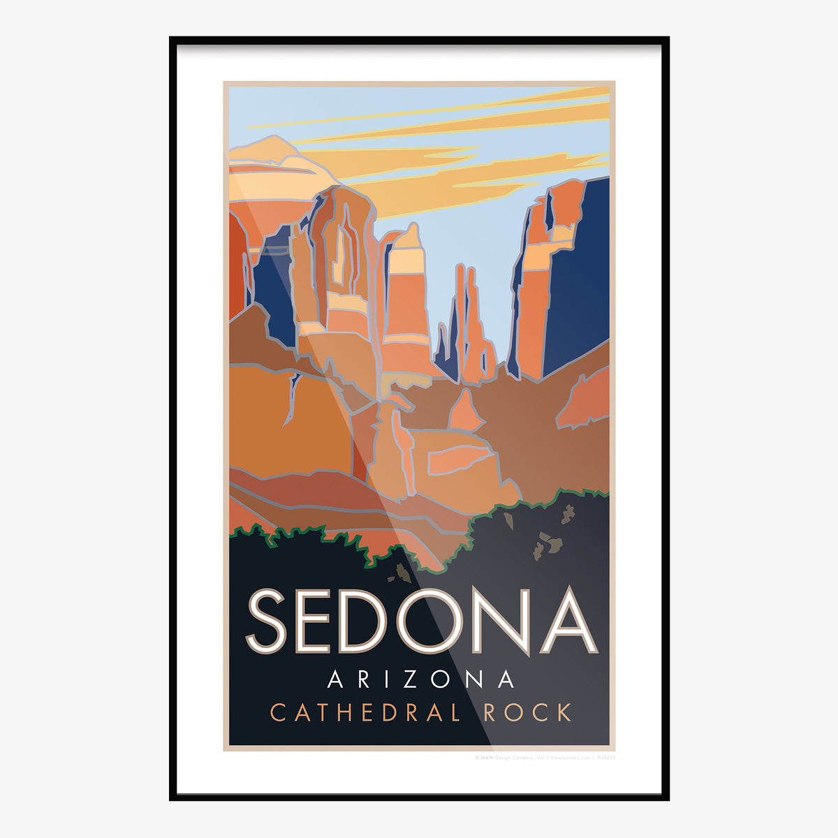 Sedona Arizona Travel Poster