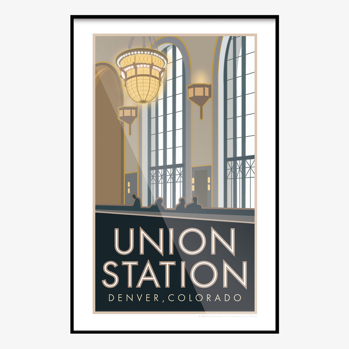 Union Station 3 Cooper Lounge Denver Colorado Travel Poster