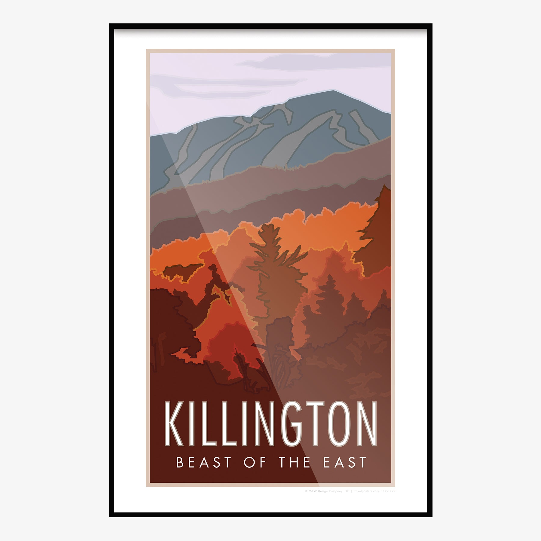 Killington Autumn - Poster – Travel Posters