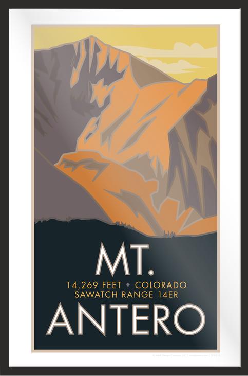 Mt. Antero, Colorado - Colorado 14er - Poster