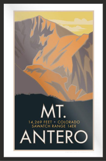 Mt. Antero, Colorado - Colorado 14er - Poster