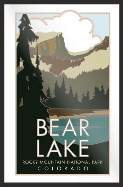 Bear Lake #2, Rocky Mountain National Park, Colorado - Poster