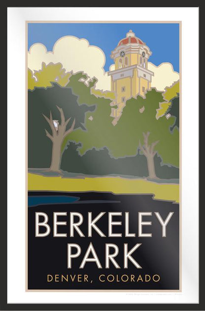 Berkeley Park, Denver, Colorado - Poster