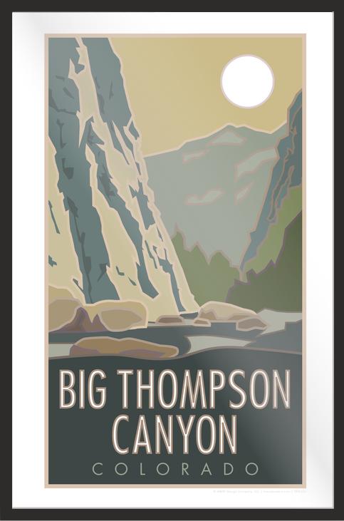 Big Thompson Canyon, Colorado - Poster