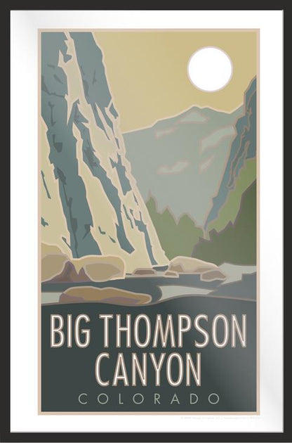 Big Thompson Canyon, Colorado - Poster