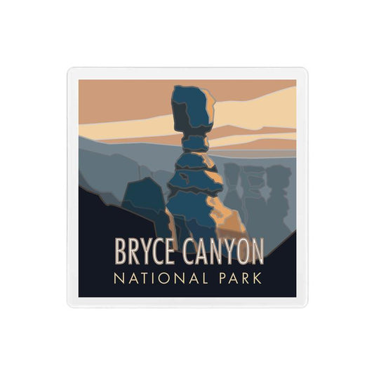 Bryce Canyon National Park, Utah (Thor's Hammer) - 4" x 4" Sandstone Coaster