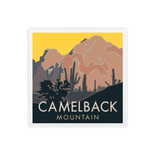 California - The Golden State - 4" x 4" Sandstone Coaster