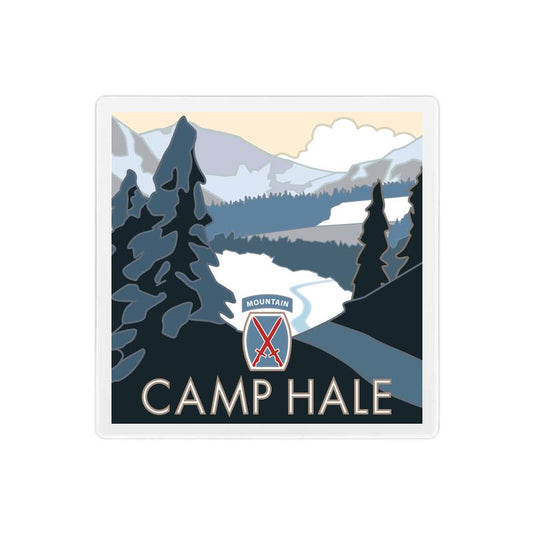 Camp Hale National Monument, Colorado - 4" x 4" Sandstone Coaster