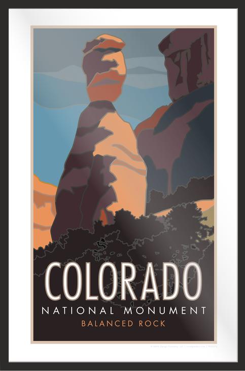 Colorado National Monument, Colorado - Poster