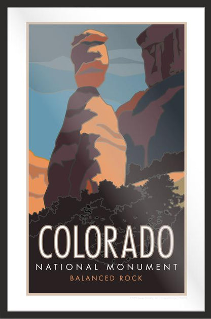 Colorado National Monument, Colorado - Poster