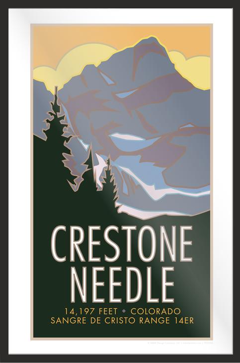 Crestone Needle, Colorado - Colorado 14er - Poster