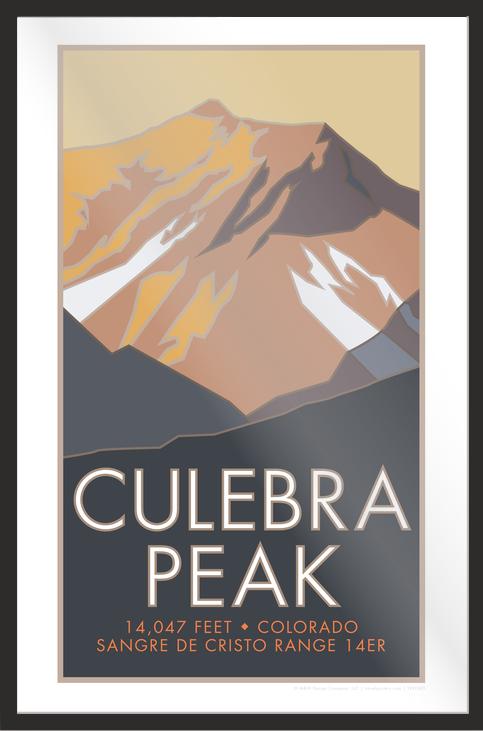 Culebra Peak, Colorado - Colorado 14er - Poster