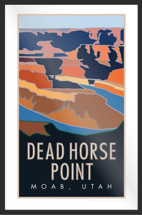 Dead Horse Point, Utah - Poster