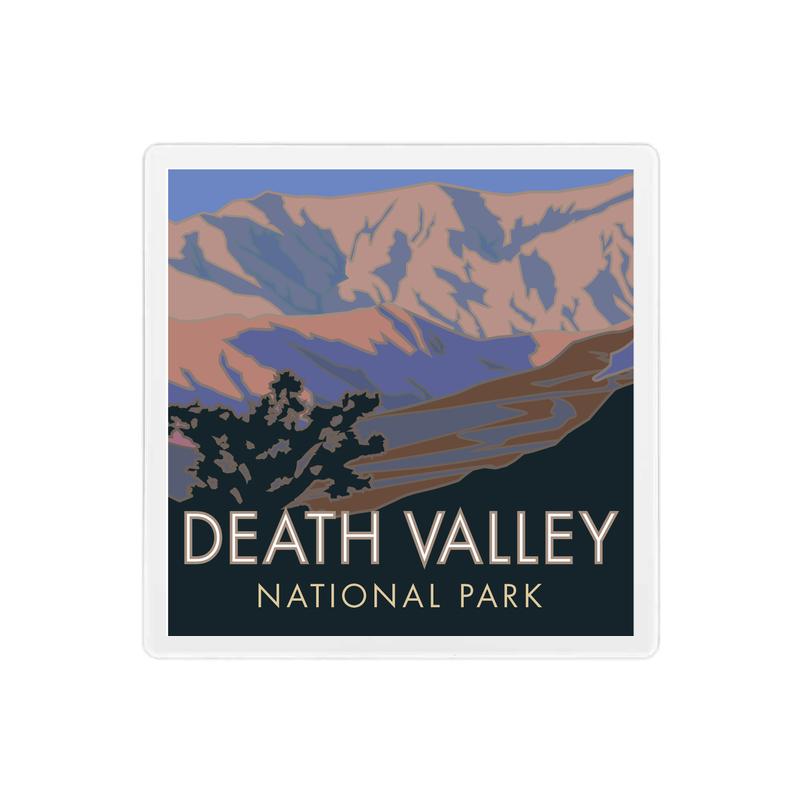 Death Valley National Park - 4" x 4" Sandstone Coaster