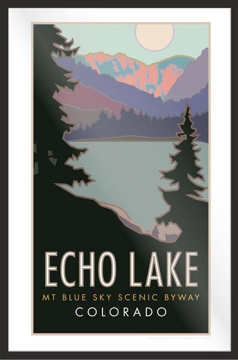 Echo Lake, Colorado - Poster