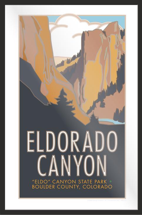 Eldorado Canyon, Colorado - Poster