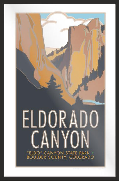 Eldorado Canyon, Colorado - Poster