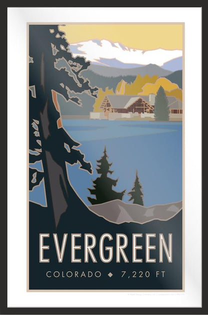 Evergreen, Colorado - Poster