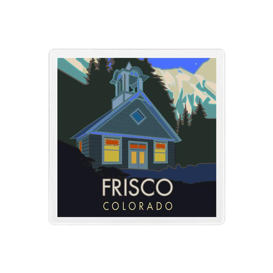 Frisco, Colorado - 4" x 4" Sandstone Coaster