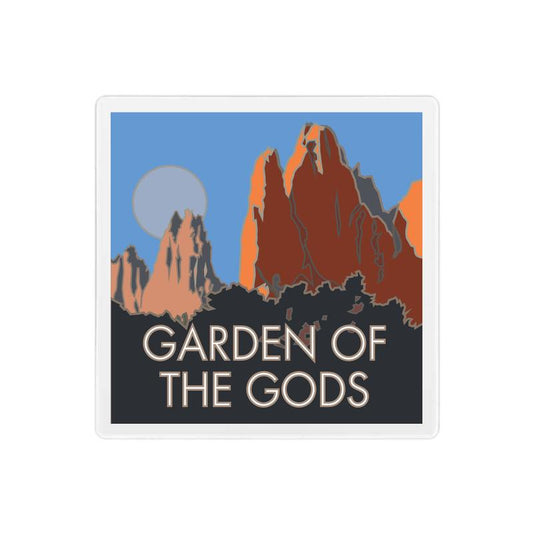 Garden of the Gods, Colorado - 4" x 4" Sandstone Coaster