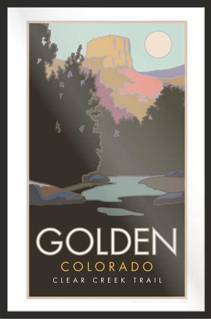 Golden, Colorado - Poster