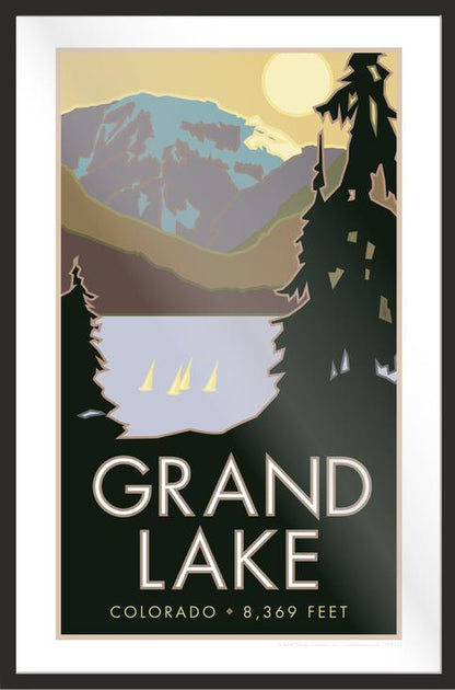 Grand Lake, Colorado - Poster