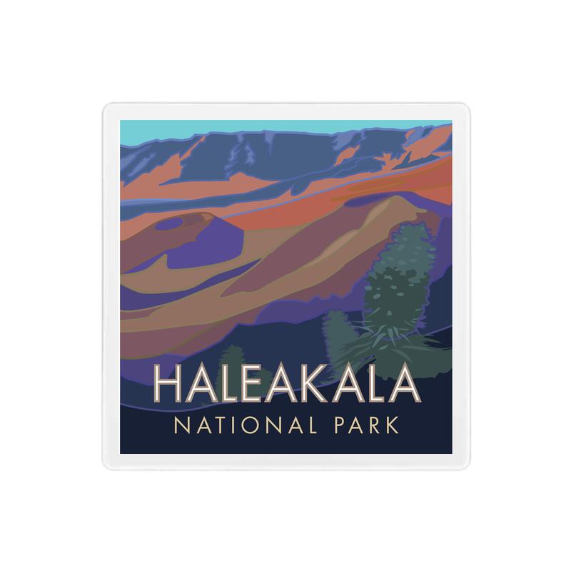 Haleakala National Park, Maui - 4" x 4" Sandstone Coaster