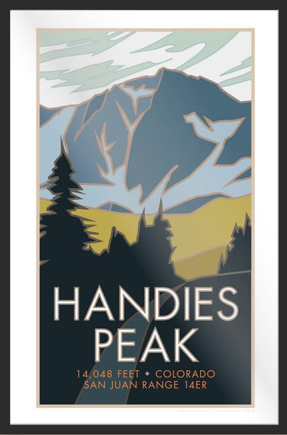 Handies Peak, Colorado - Colorado 14er - Poster