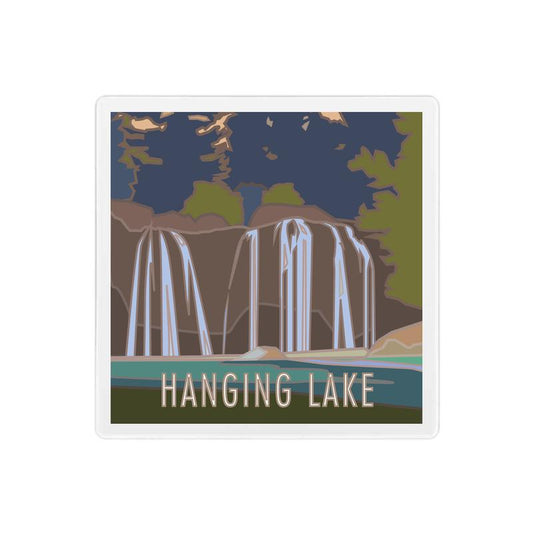 Hanging Lake, Colorado - 4" x 4" Sandstone Coaster
