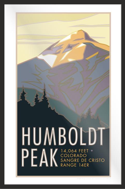 Humboldt Peak, Colorado - Colorado 14er - Poster