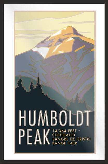 Humboldt Peak, Colorado - Colorado 14er - Poster