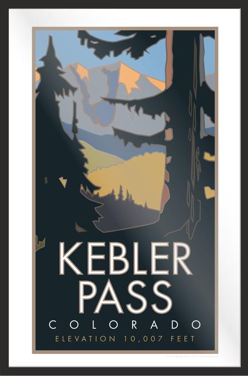 Kebler Pass, Colorado - Poster