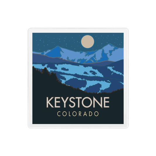 Keystone, Colorado - 4" x 4" Sandstone Coaster