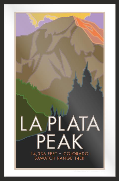 LaPlata Peak, Colorado - Colorado 14er - Poster