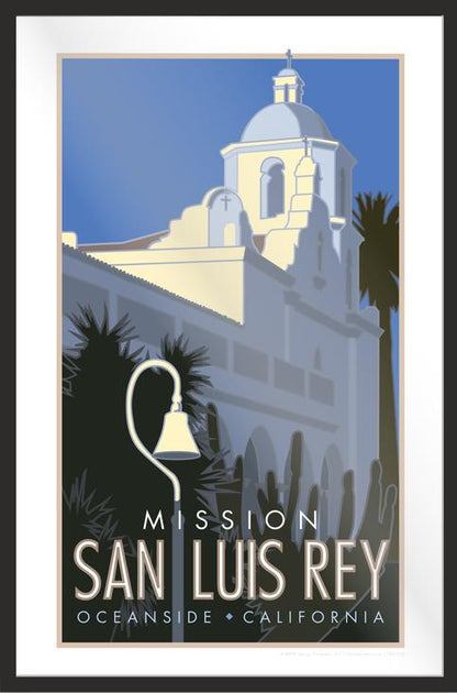 Mission San Luis Rey, California Poster