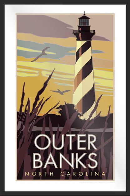 The Outer Banks of North Carolina - Poster