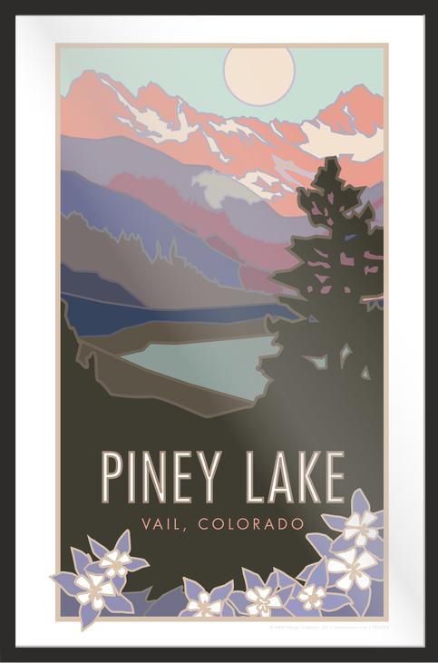 Piney Lake (Eagles Next Wilderness), Colorado - Poster